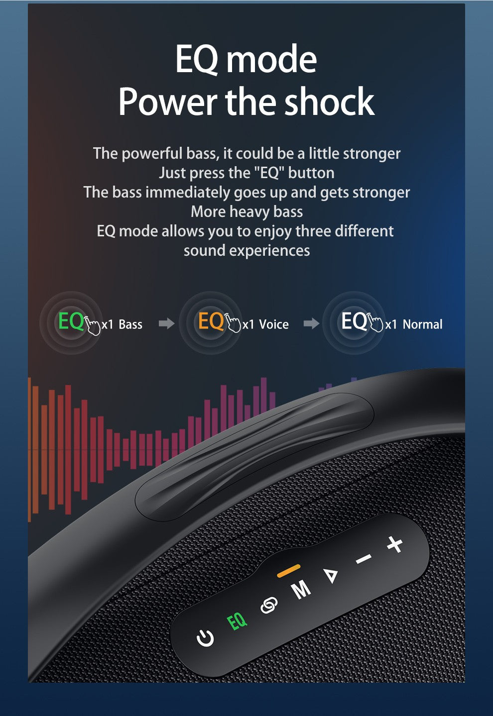 Alto-falante sem fio ZEALOT S97 80W, Subwoofer portátil para uso externo, Qualidade de som Hifi, Emparelhamento duplo, Carregamento rápido, 16000mAh.
