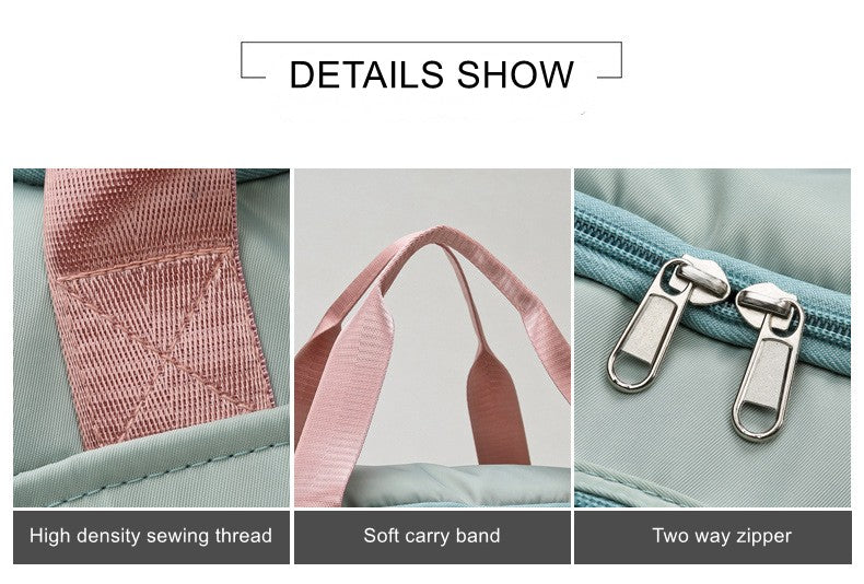 Womne's Travel Bags Handbags Gym Shoulder Bags Oxford Fitness Camping Trekking Bags Hiking Waterproof Outdoor Crossbody Bag