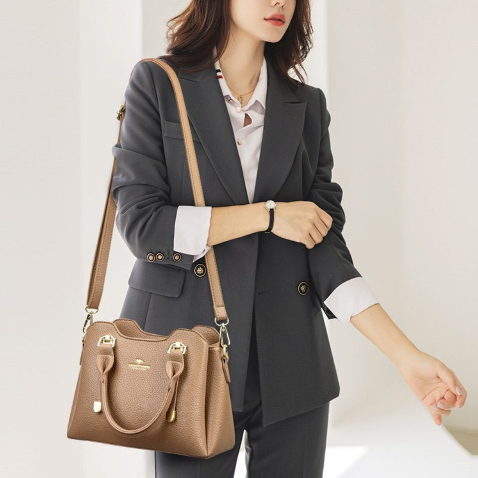 Luxury Soft Leather Purses and Handbags for Women Casual Top Quality Women Bags Ladies Shoulder Crossbody Bag Female Sac A Main