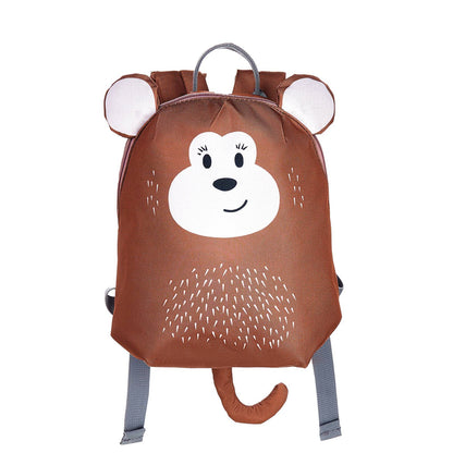 Novas mochilas infantis anti-perda com desenhos de animais fofos, mochilas escolares para meninos e meninas da pré-escola, mini bolsas escolares