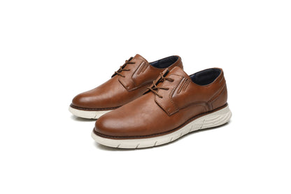 BHKH Male Sneakers Autumn/Winter traf Leather Men Casual Shoes Business Work Office Lace-up Dress shoes For Men Size47