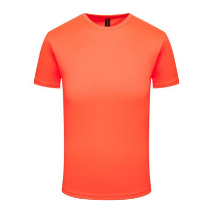 Quick Dry Round Neck T-shirt Custom Printed Embroidered Logo Sports Fitness Short Sleeve Top Running Shirt 2024