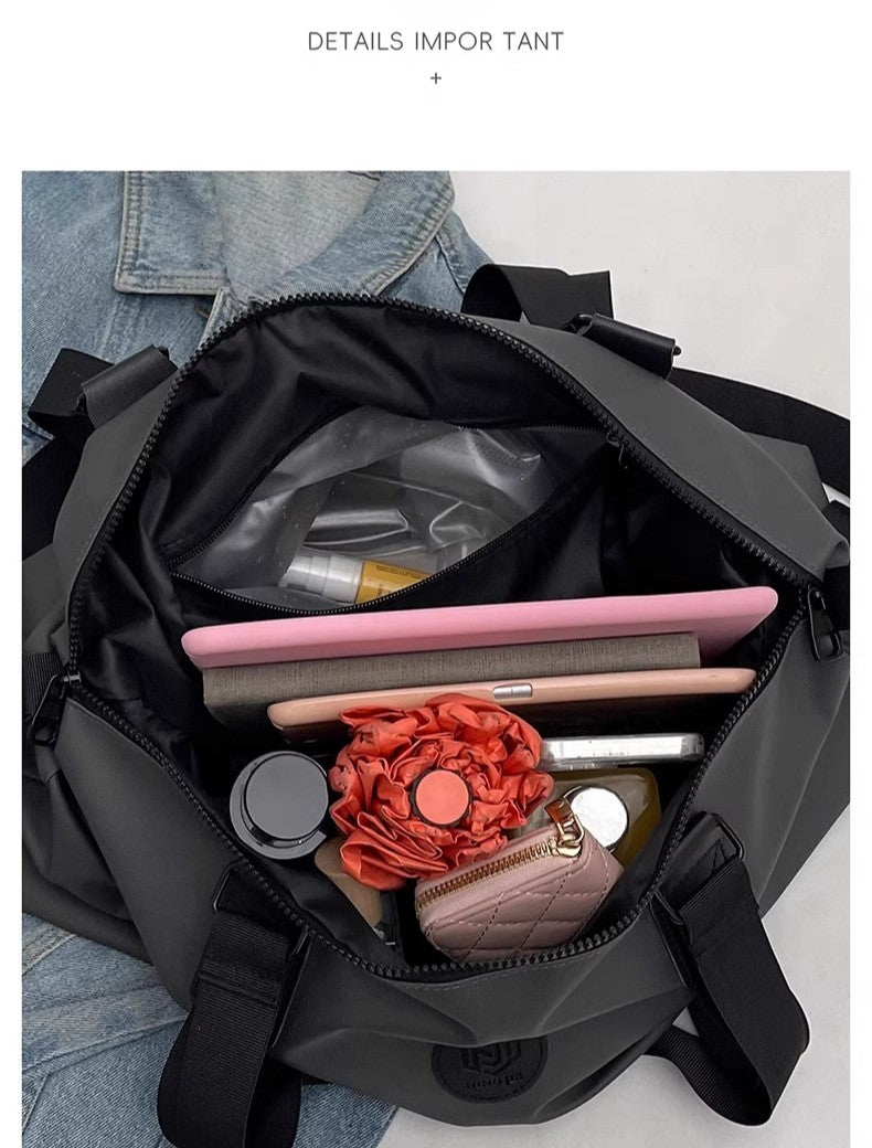 Lightweight Large-Capacity Travel Bag Women's Short-Distance Duffel Men's Business Handbag Sports Fitness Backpack for On-the-Go