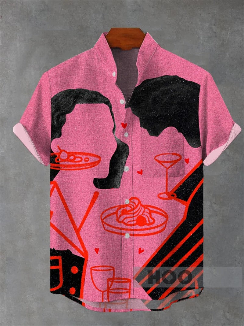 New Fashionable Luxury Hawaiian Holiday Beach Flower Cat Shirt 2025 Best Ethnic Style Clothing Camisa Hawaiana Hombre