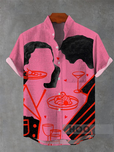 New Fashionable Luxury Hawaiian Holiday Beach Flower Cat Shirt 2025 Best Ethnic Style Clothing Camisa Hawaiana Hombre