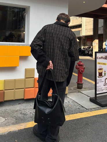 YUEN ex mat Vintage Hobo Tote Bag Underarm Crossbody oulder Bag Street Sle Casual Pure Color PU Leather Bag