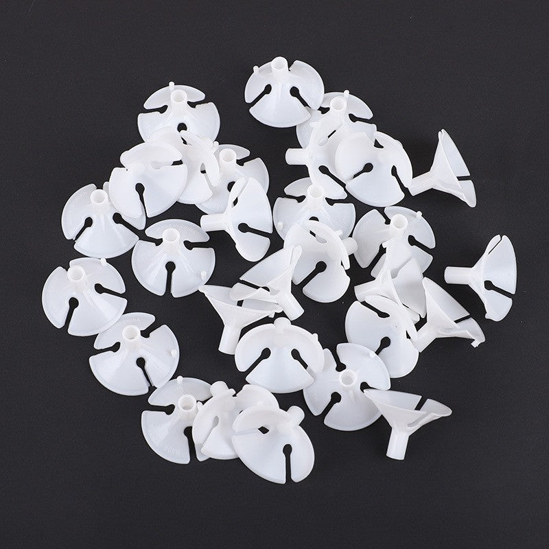 10/20Pcs Multipurpose Plastic Balloon Sticks With Cup White Balloon Holder Birthday Wedding Party Decorations Celebration Supply