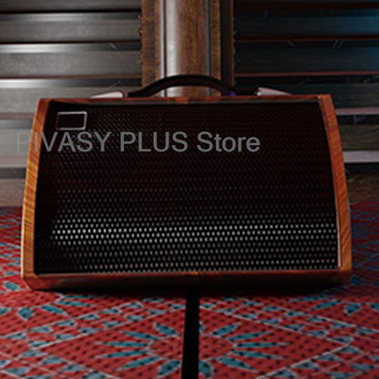 Caixa de Som Portátil 120W Bluetooth 5.0 Alto-falante Bateria 5000mAh Áudio de 3 Vias Para Canto ao Ar Livre Karaokê Guitarra DJ
