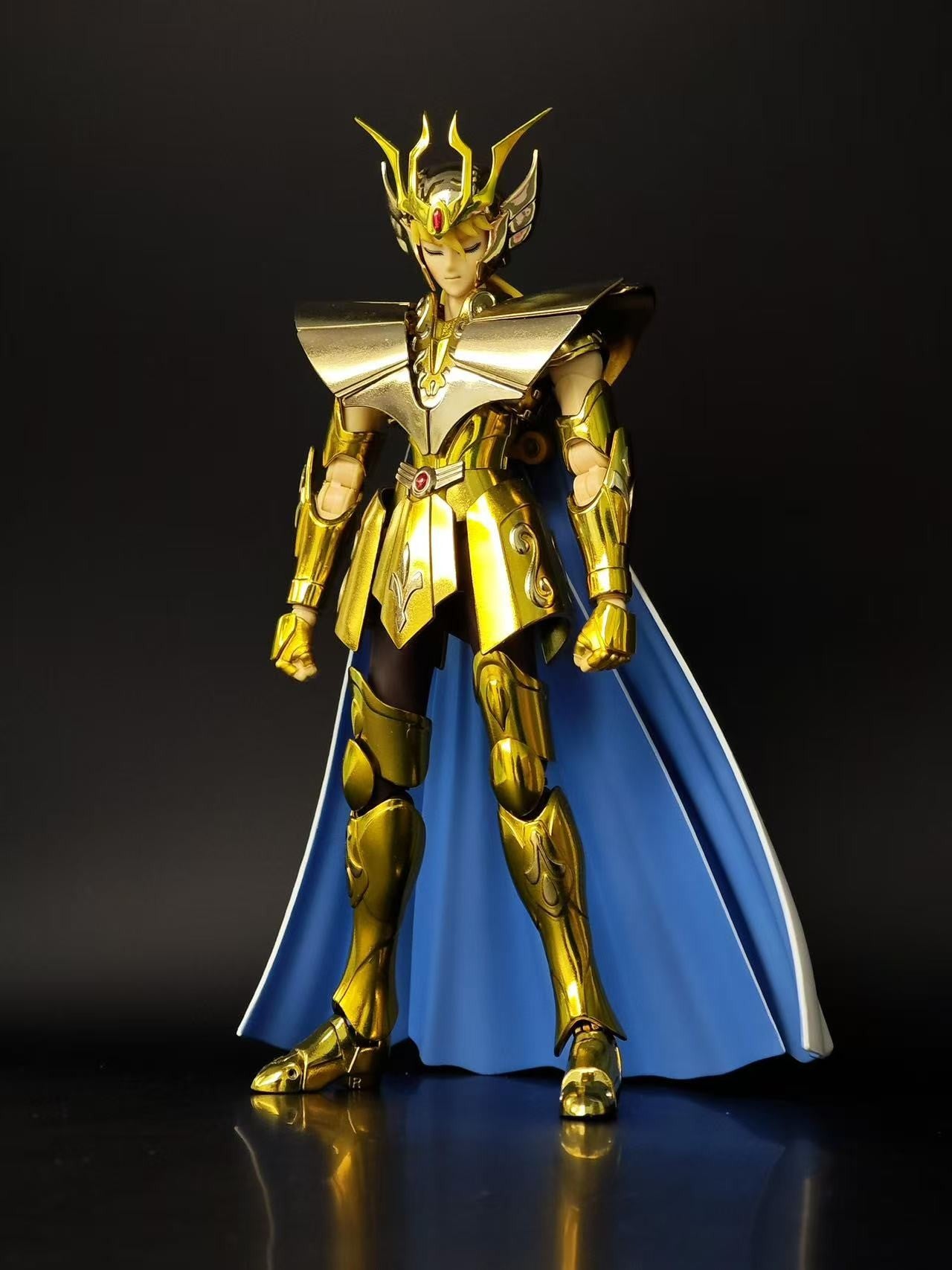 In Stock Reissue CS Chuanshen Saint Seiya Virgo Shaka Normal Color Saint Cloth Myth EX Anime Action Figure Collectible Model Toy