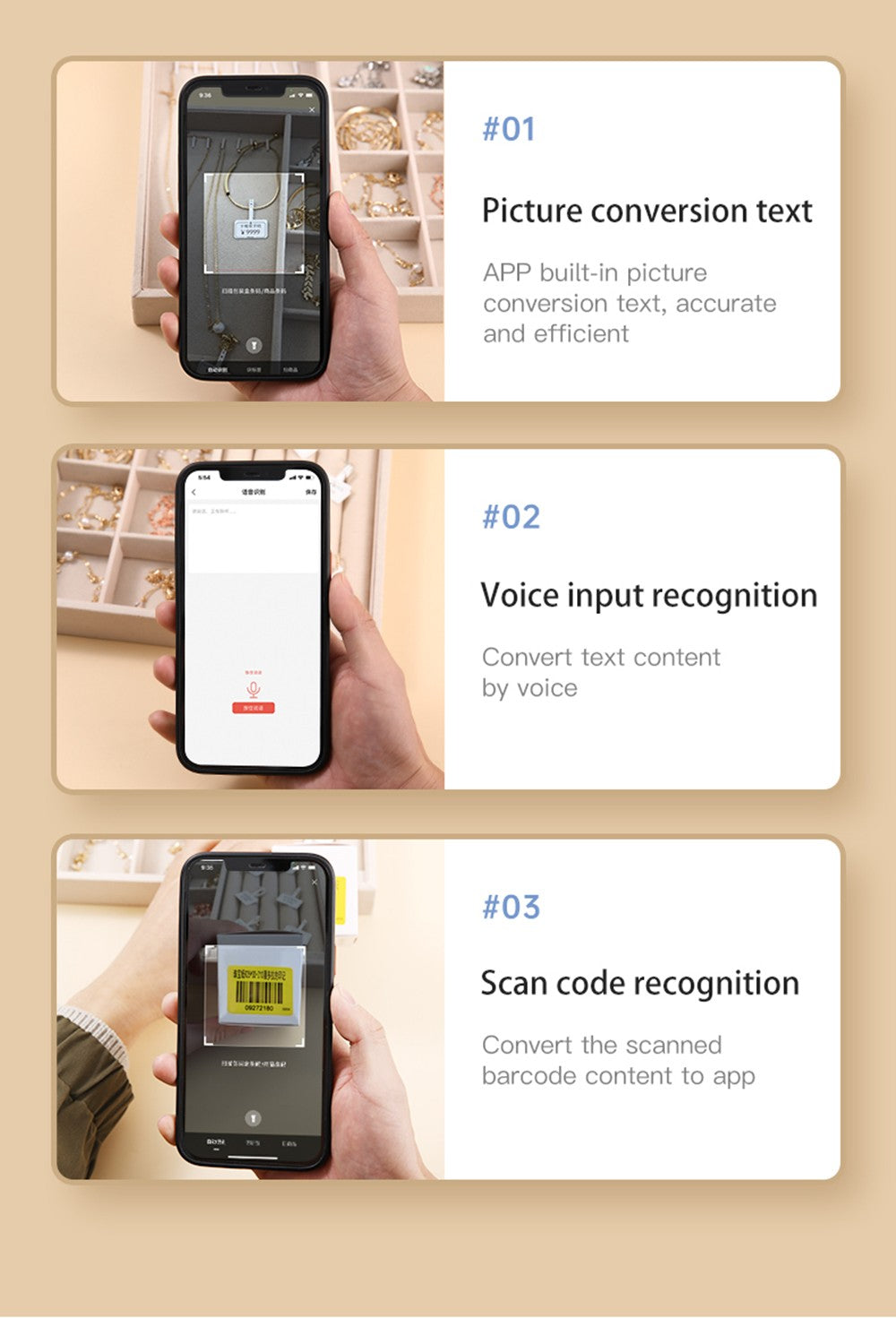 Portable Niimbot B1 Wireless Label Maker Adhesive Sticker Printer Labeling Machine DIY 20-50mm Labels for Office Home
