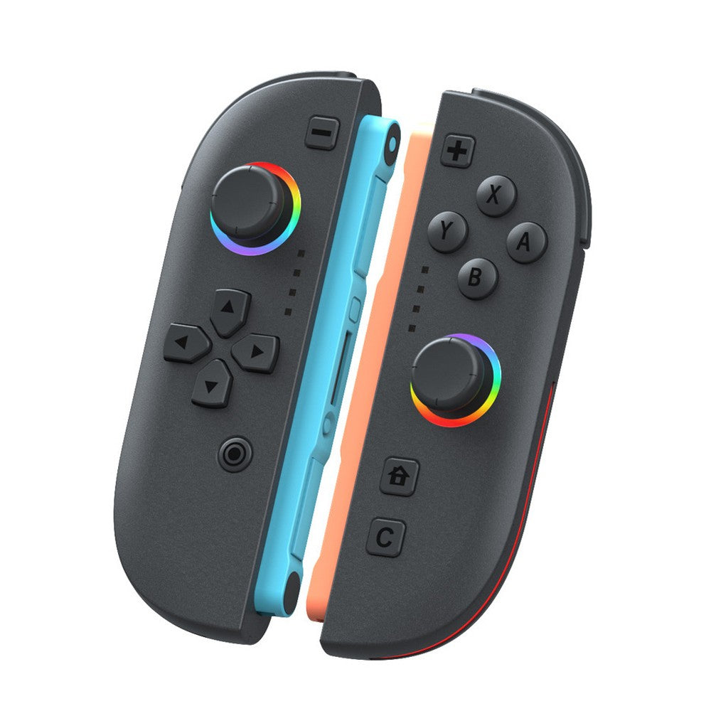 For Switch2 Wired Wireless Joy Cons Controller With RGB Light Dual Vibration Joystick For Switch/OLED/Switch2 Bluetooth Gamepad