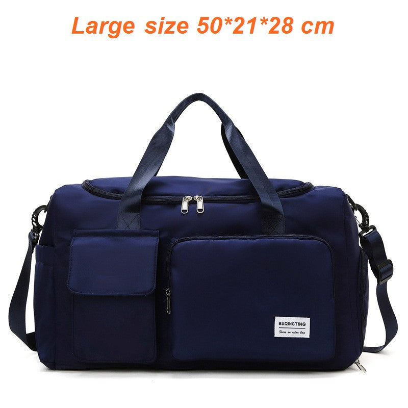 Womne's Travel Bags Handbags Gym Shoulder Bags Oxford Fitness Camping Trekking Bags Hiking Waterproof Outdoor Crossbody Bag