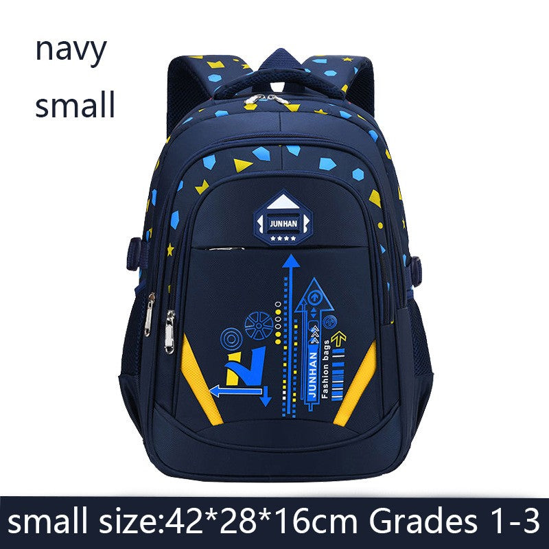 Bolsa de Ombro Infantil Padrão Geométrico Mochila Infantil para Escola Primária Mochila para Adolescentes Meninos Meninas Bolsa Escolar Impermeável Mochila