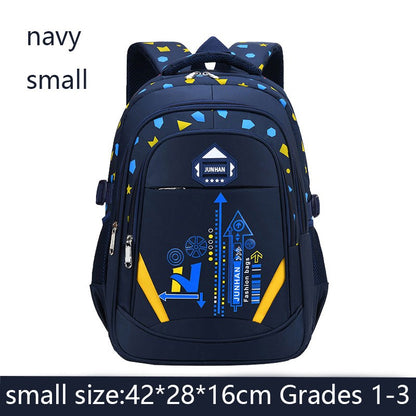 Bolsa de Ombro Infantil Padrão Geométrico Mochila Infantil para Escola Primária Mochila para Adolescentes Meninos Meninas Bolsa Escolar Impermeável Mochila