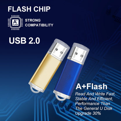 50 peças/lote USB 2.0 Flash Drive Original 1GB 2GB 4GB 8GB Pen Drive 16GB 32GB USB Sticks 64GB Memory Flash Disk 128MB Logo Grátis