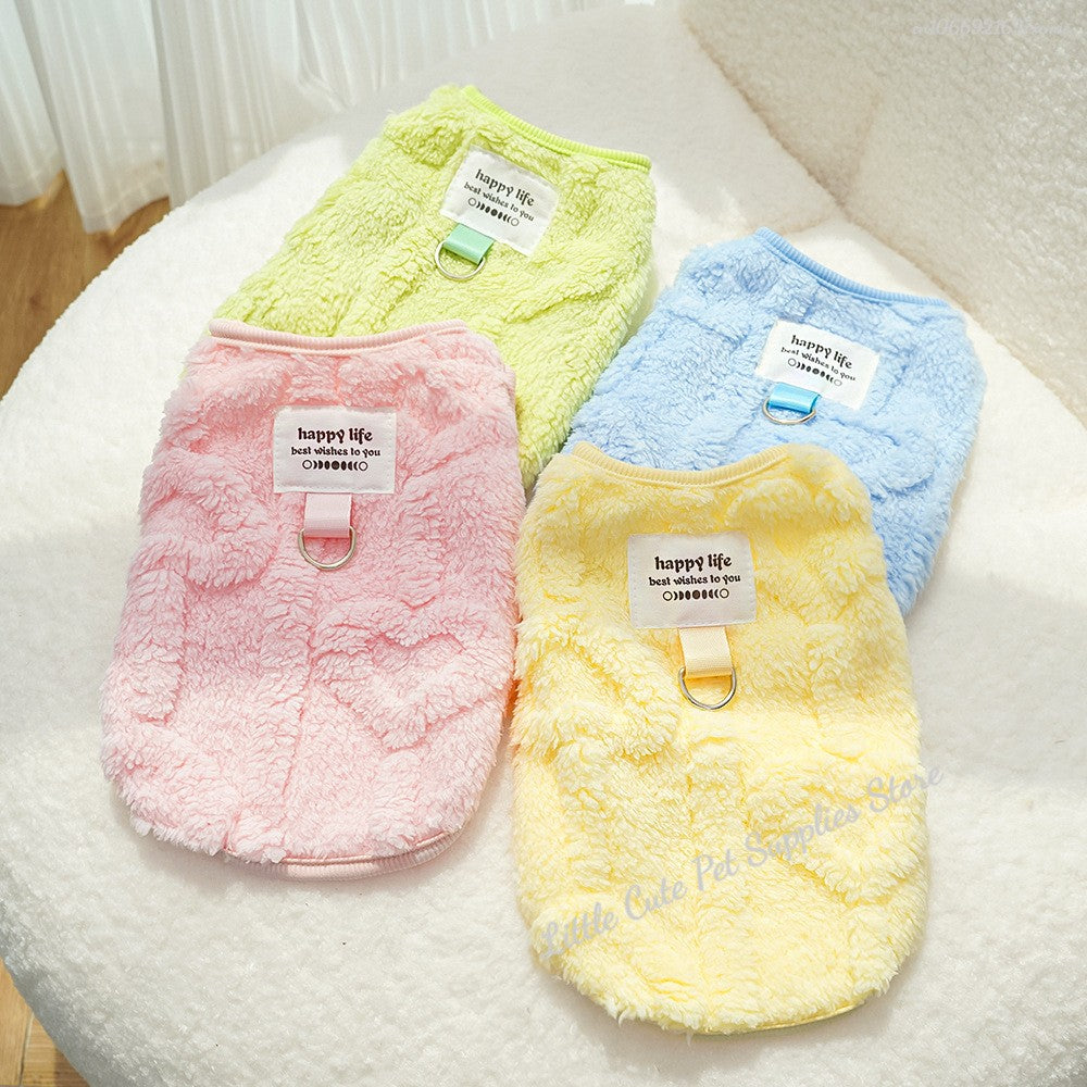 Roupas de Inverno para Cães, Colete de Lã para Teddy Bichon Pomeranian, Colete de Inverno para Cães Pequenos e Gatos, Fantasia para Animais de Estimação, Roupa para Cães, Atacado