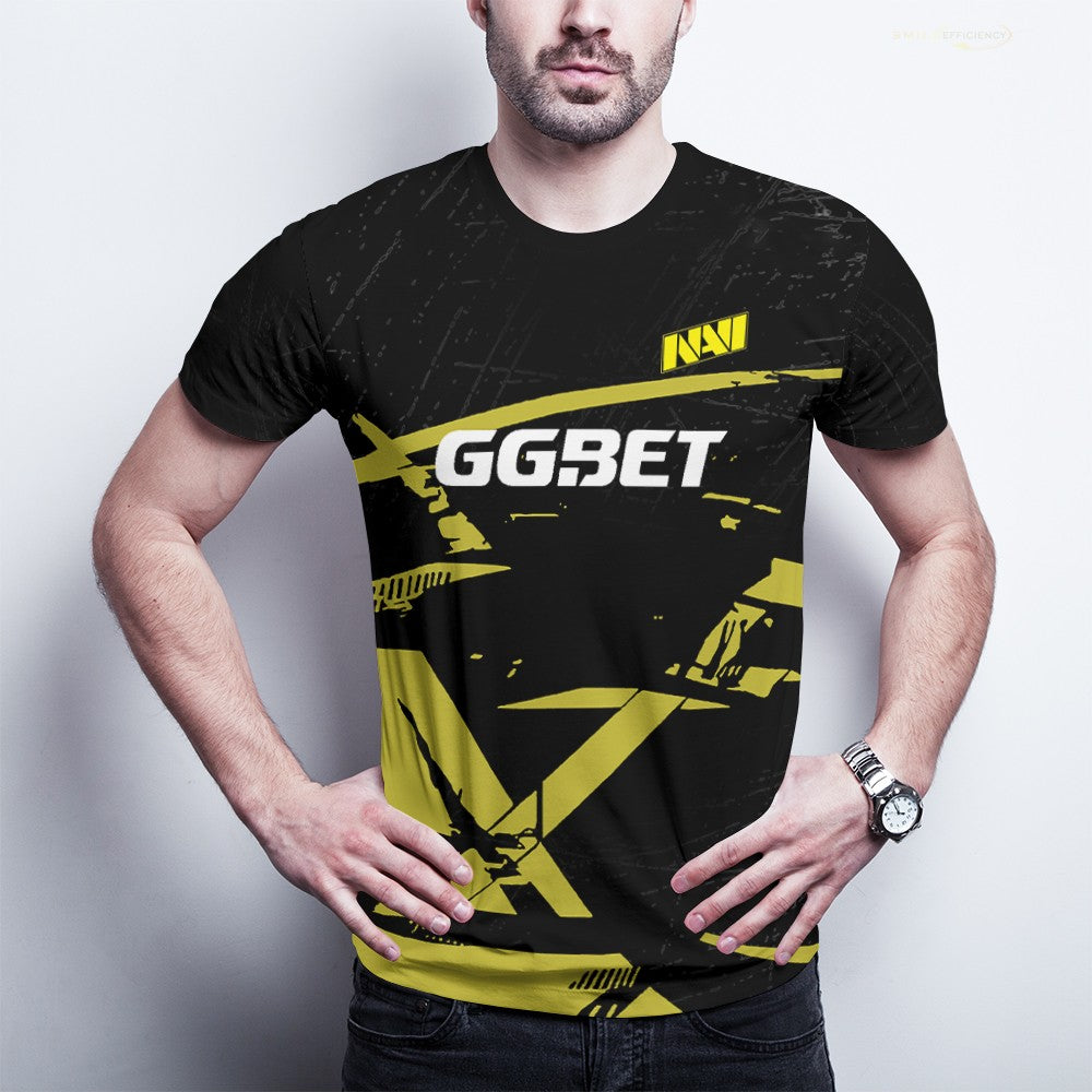 E-sports CS: GO Team Game Uniform Navi Team Training Suit Men's T-shirt Breathable Sweatshirt Cosplay Tops Kid's Holiday Gift