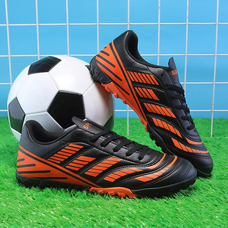 Unisex Youth Soccer Cleats Lightweight High Top FG FT Football Shoes Enhanced Traction Comfortable Match Training for Boys Girls