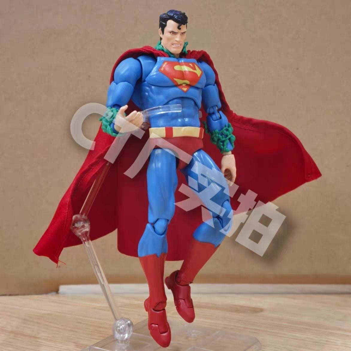 In Stock Ct Toys Superman Mafex 117 Comic Hush Justice League Articulated  Dc Superman Hush Anime Action Figure Model Toys