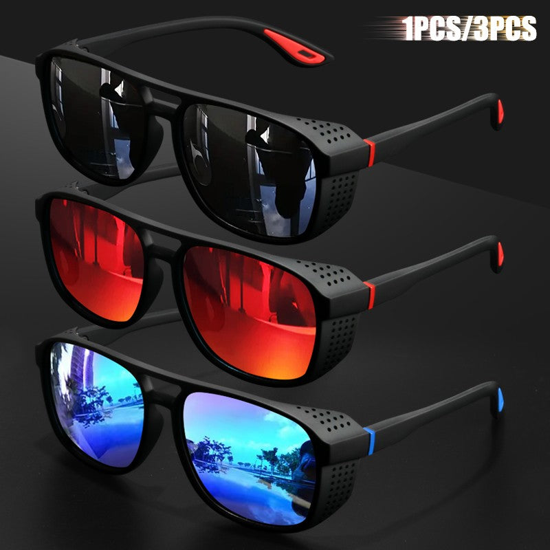 1PC/3PC sport polarized sunglasses, windproof design, suitable for outdoor cycling and running - lightweight UV400