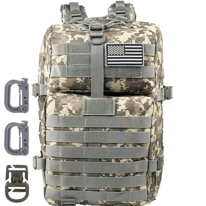 50L/30L Backpack  Military Assault Pack For Men, 3 Day Bug Out Bag Molle DaypackFor Camping Outdoor Sport Rucksack Backpacks