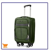Expandable Luggage Set 2 Piece Softshell Suitcase 20inch Carry-on Luggage & 28inch Checked Luggage for Travel or Business