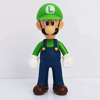 Coleção de Anime de Bonecos de PVC de Desenho Animado Yoshi King Bowser Peach Princess Presente para Adultos Presente para Menina Aniversário Decoração de Quarto