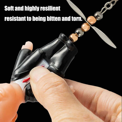 JSFUN 1PC Isca Artificial de Superfície Hélice Plástico Rígido 150mm20g Iscas Artificiais Macias em Desenho Animado para Robalo Perca de Água Doce