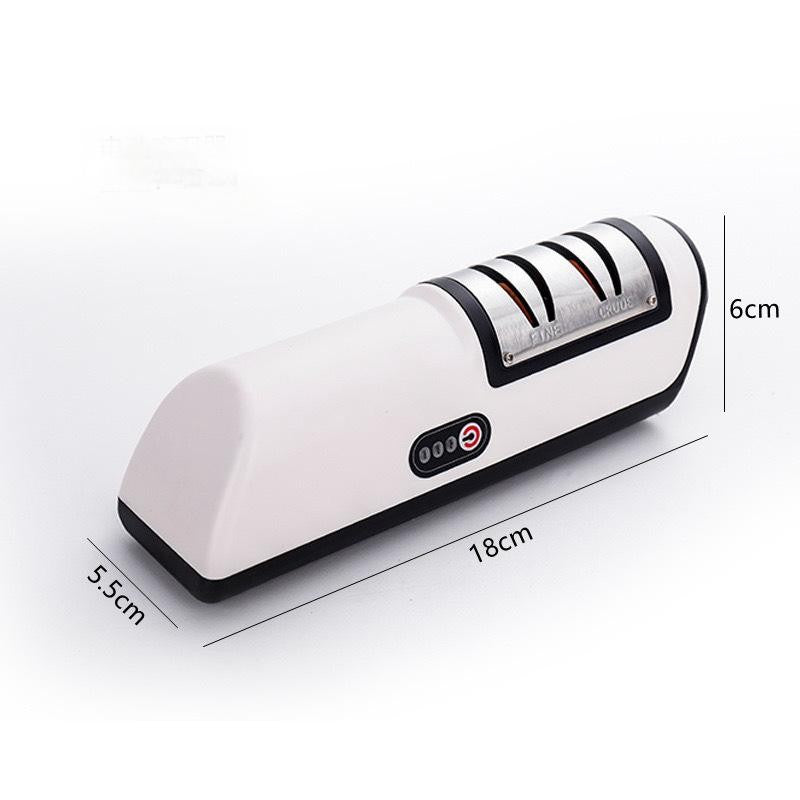 Afia-Faca Elétrico de Cozinha Multifuncional Automático Profissional 4 Engrenagens Afiador de Facas Elétrico Acessórios de Cozinha