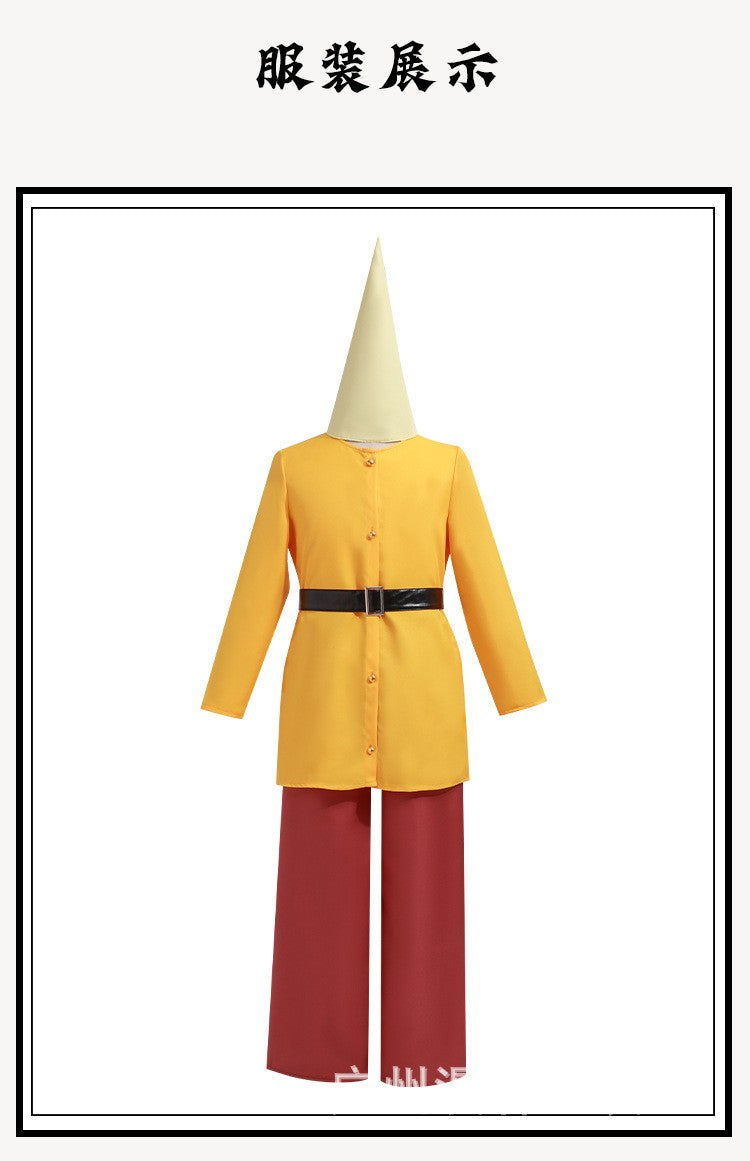 Anime Seven Dwarfs Cosplay Costumes Snow White Cosplay Colorful Suits Shirt Pants Hat Dwarfs Halloween Cos Unisex