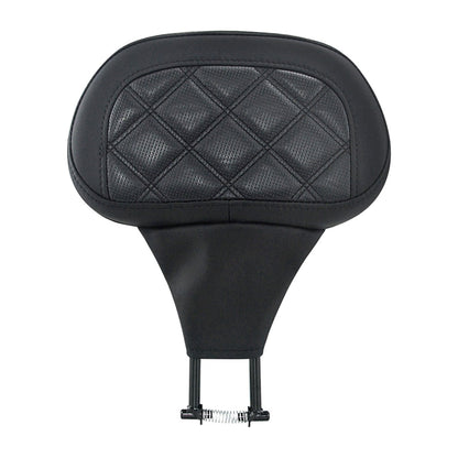 Encosto do Banco Dianteiro do Piloto de Motocicleta Ajustável para Harley Davidson Touring Road King Street Electra Glide 2009-2025