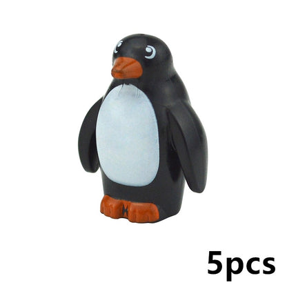 Creative DIY Model cute little Animal MOC Brick Building Blocks Pet Zoo Dog Duck Tortoise Penguin Cat Pig Bird Rabbit Toys