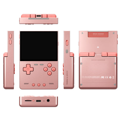 Metal Body Trimui Brick Hammer Console - 3.2" Ultra-Clear IPS Screen 3000mAh Open Source Handheld Retro Game Machine best Gift