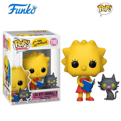 Hugo Simpson Boneco Articulado Os Simpsons Série Bruxa Maggie Lise Anime Boneca Modelo Edição Limitada Coleção Brinquedos Originais Presentes