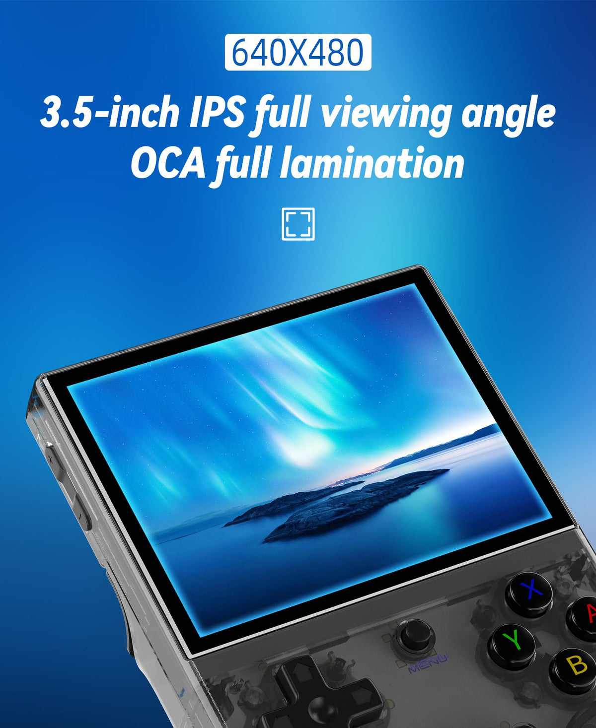 ANBERNIC RG35XX Plus/RG35XX Retro Handheld Game Console 3.5? IPS Screen Linux Portable Video Game Player Support HD-M-I TV Outpu