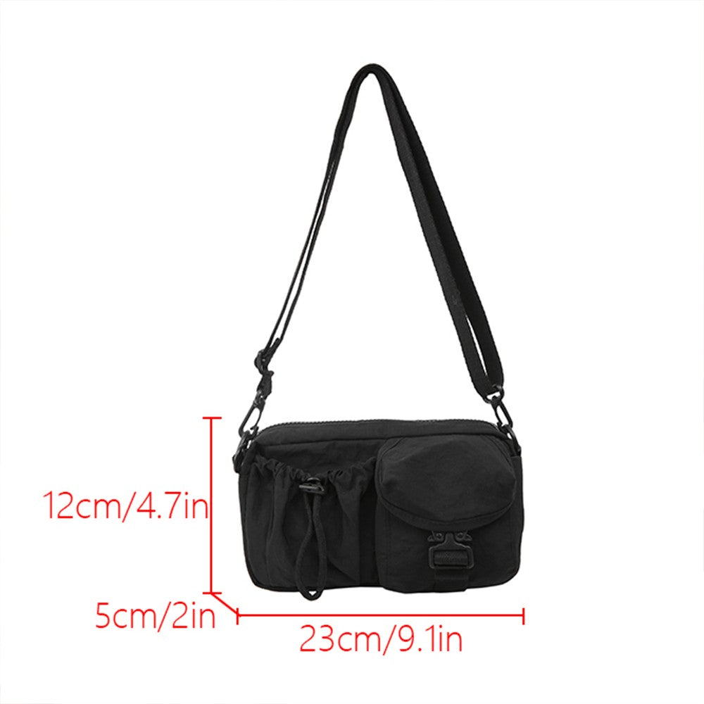 Sports Crossbody Bag, Workwear Style Design, Single Shoulder Bag, Multifunctional Lightweight Chest Bag, Mobile Phone Bag