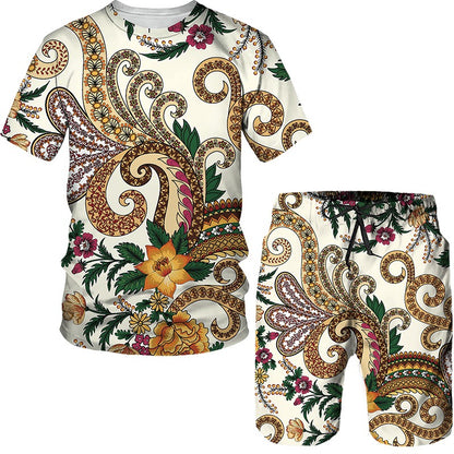 Ducks Leopard 3D Print TShirts Shorts Sets kids Fashion Flower Oversized Short Sleeve TShirt Pants Set Boys Girls Suits Clothing