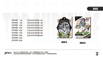 Cartas Colecionáveis Daka 2024-2025 Melhores Jogadores Manchester City Juventus AC Milan Internazionale Milano Estrela do Futebol Caixa de Presente Oficial