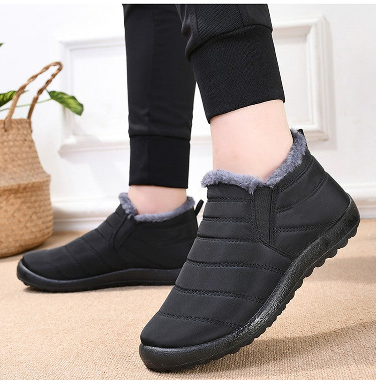 Botas Masculinas de Neve para Área Externa, Sapatos Masculinos com Pelo, Botas de Inverno Masculinas, Botas de Caminhada, Botas de Tornozelo, Sapatos Masculinos Impermeáveis, Botas de Trabalho, Calçados