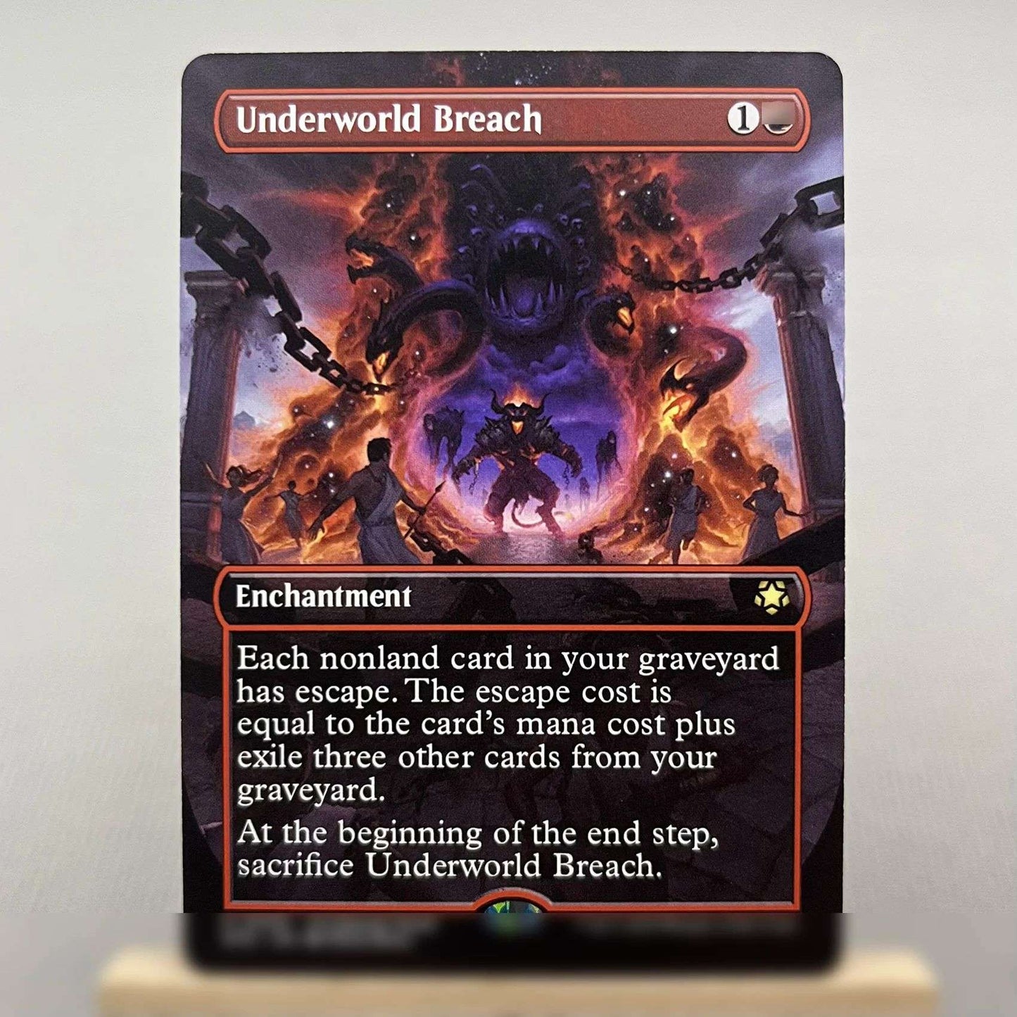 WOT SPG LCC WOE LCI HOLO4-02 Cartas TCG para Jogo em Casa Proxy mágico da Mana Crypt Rhystic Study Lord of Underworld gather