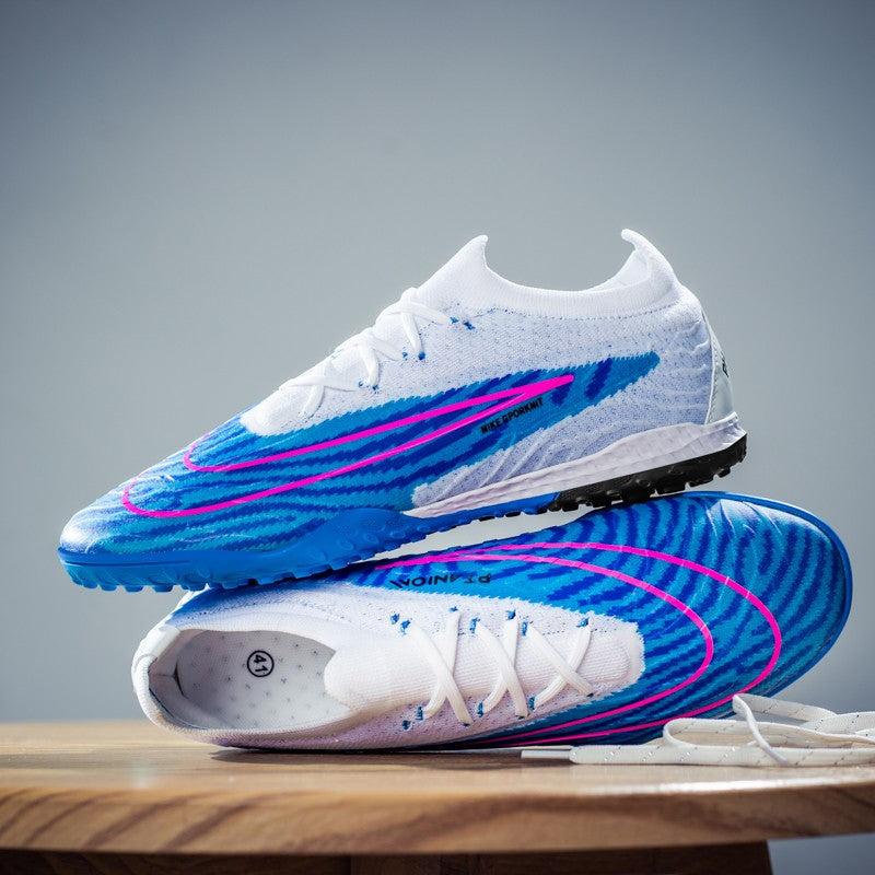 High Quality Ultralight Men ‘s Soccer Shoes Non-Slip Turf Soccer Cleats Kids TF/FG Training Football Boots Chuteira Campo