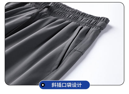 Men Summer Sweatpants Plus Size 8XL 9XL 10XL High Elastic Gym Joggers Large Size Quick Drying Running Fitness Pants Men Clothing