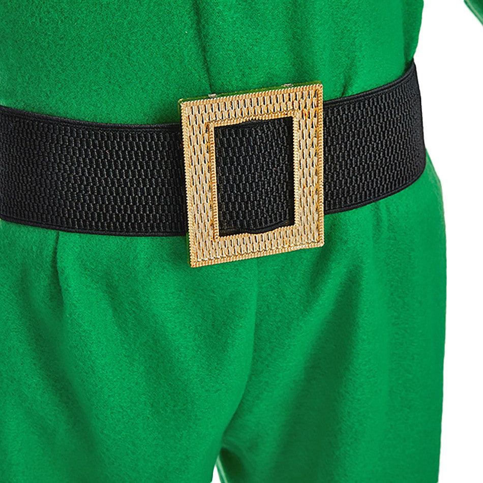 Kids Adult Christmas Clothing Set Kids Tops Pants Hat Belt Children Xmas Clothes Baby Boy Girl Birthday Outfit Elves Costume