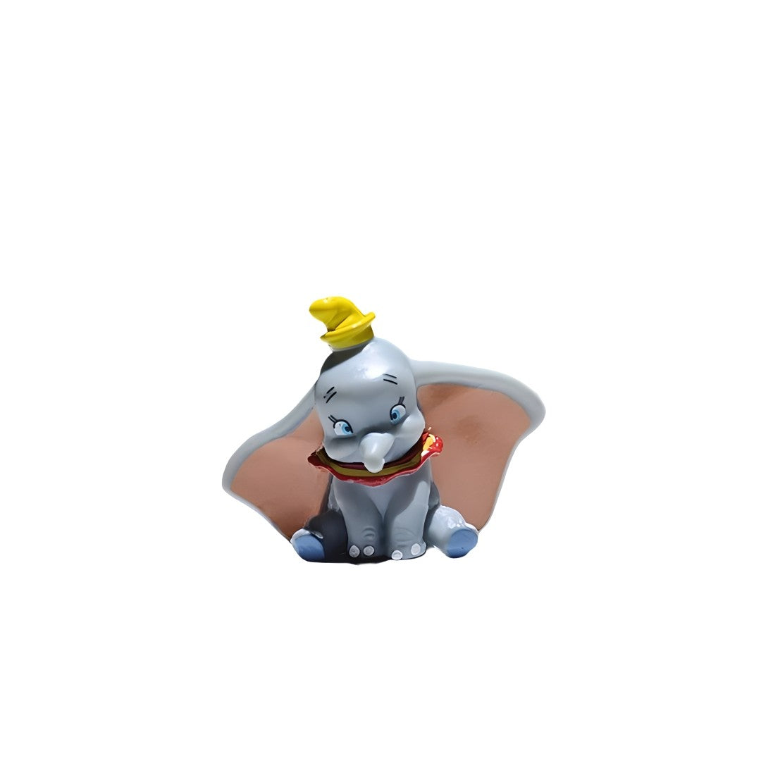 Disney Dumbo 2,5cm Elefante Mini Boneca Action Figure Anime Decoração Coleção Brinquedo Modelo Para Presente Infantil