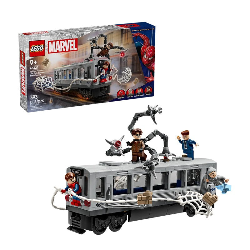 LEGO, Marvel, 76312, Batalha do veículo off-road do Hulk, Thanos, brinquedo de bloco de montar infantil, presente