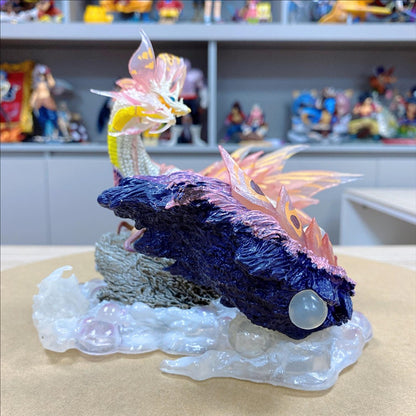 Monster Hunter World 4 Mizutsune Garagem Capcom Estátua Colecionável Modelo Boneco Brinquedo