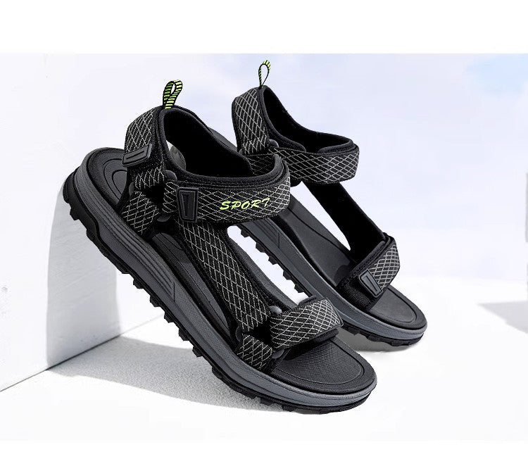Summer Men Sandals Fashion Leisure Beach Holiday Sandals for Mens Lightweight Shoes New Outdoor Comfortable Casual Sandals