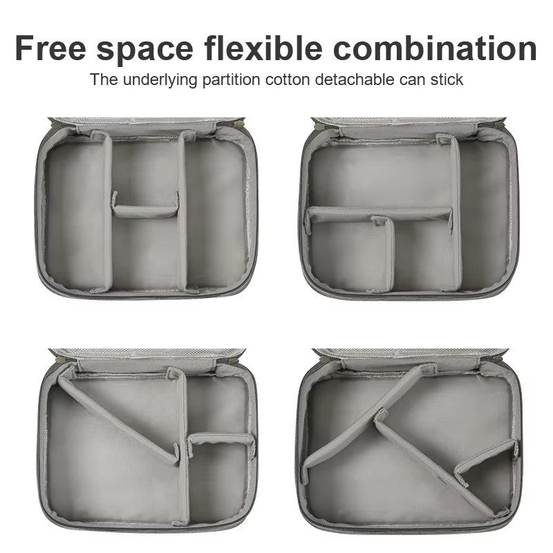 Travel Cable Storage Bag Portable WaterProof Digital Electronic Organizer USB Data Line Charger Plug Storage Bag Cable Organizer