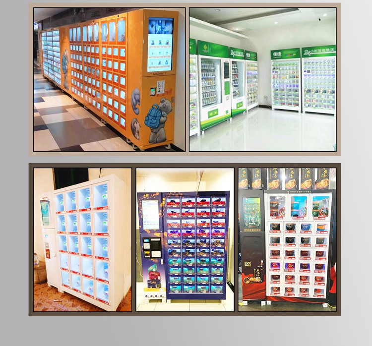 7/24 Large Capacity Locker Vending Machines Storage Cabinet Vending Machine