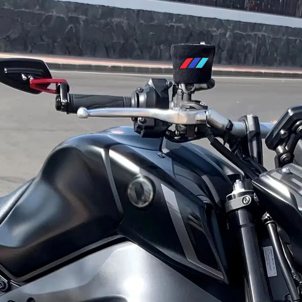 Para BMW S1000XR S1000RR S1000R R1250GS R1200GS F850GS Acessórios para Motocicleta Reservatório de Fluido de Freio Meia de Punho Elástico Chaveiro